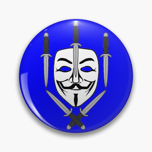 Item preview, Guy Fawkes Jolly Roger (Blue) designed and sold by MurpheusTech.