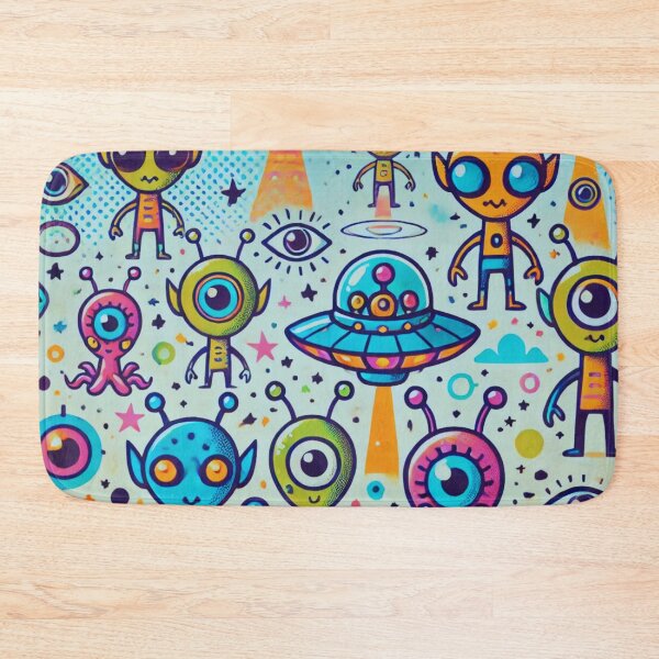 Item preview, space pattern designed and sold by TEEJAMBOREE.