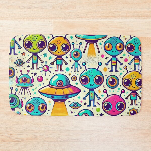 Item preview, space pattern designed and sold by TEEJAMBOREE.