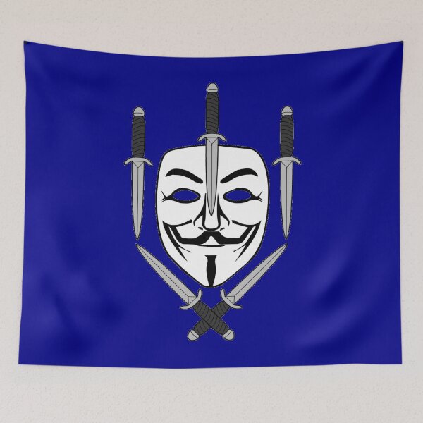 Item preview, Guy Fawkes Jolly Roger (Dark Blue) designed and sold by MurpheusTech.