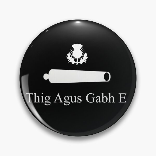 Item preview, Black Scottish Thistle CATI Cannon Flag (cluaran dubh Albannach ‘thig agus gabh e’ bratach canan) designed and sold by JonathanR1994.