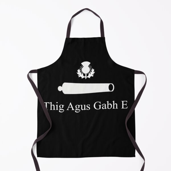 Item preview, Black Scottish Thistle CATI Cannon Flag (cluaran dubh Albannach ‘thig agus gabh e’ bratach canan) designed and sold by JonathanR1994.