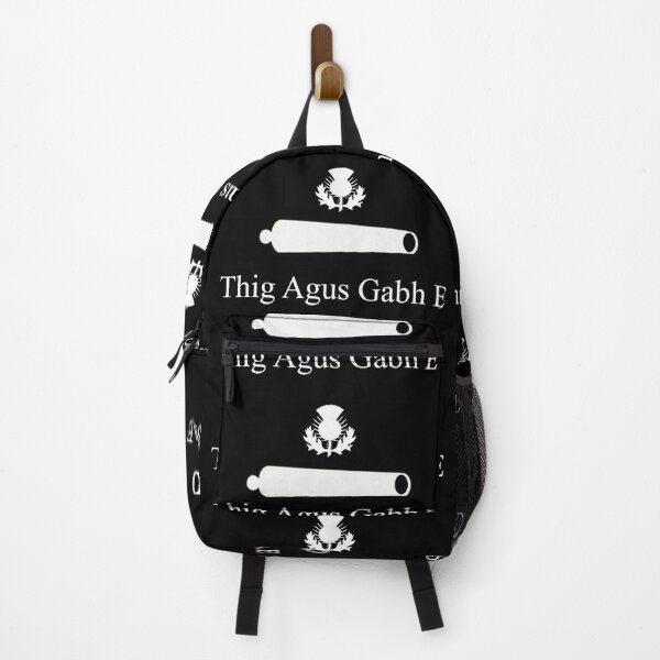 Item preview, Black Scottish Thistle CATI Cannon Flag (cluaran dubh Albannach ‘thig agus gabh e’ bratach canan) designed and sold by JonathanR1994.
