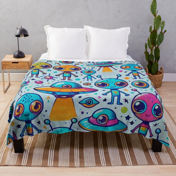 Item preview, space pattern designed and sold by TEEJAMBOREE.