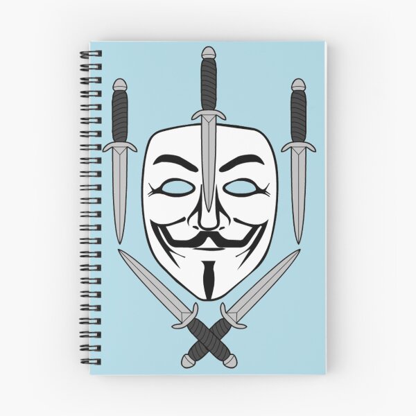 Item preview, Guy Fawkes Jolly Roger (Light Blue) designed and sold by MurpheusTech.