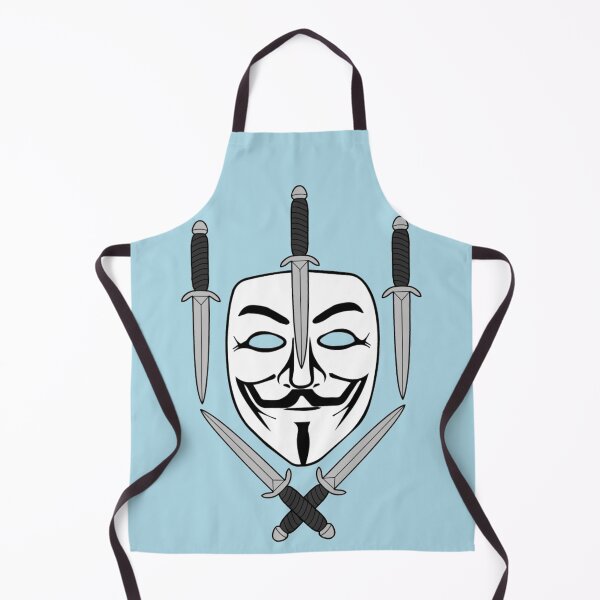 Item preview, Guy Fawkes Jolly Roger (Light Blue) designed and sold by MurpheusTech.