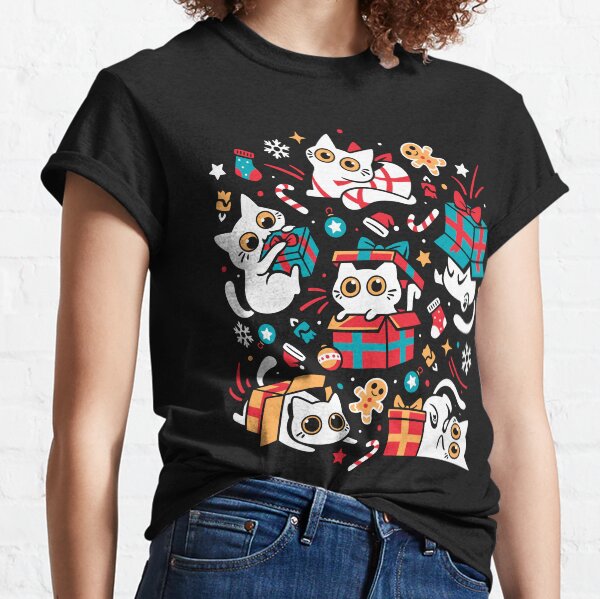 Item preview, Christmas Cat Party - Xmas Gifts designed and sold by Snouleaf.