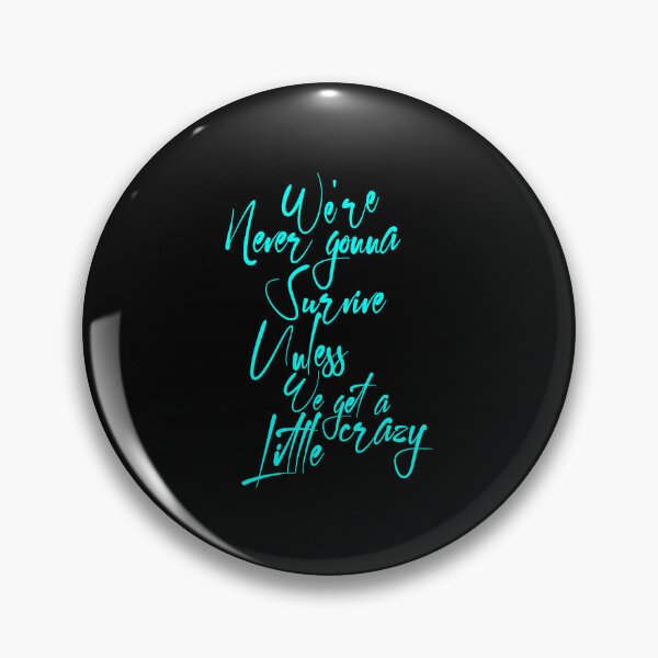 Item preview, "Crazy" 90s Lyric Song - Iconic 90s Music Quote Design designed and sold by paulo silveira.