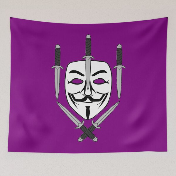 Item preview, Guy Fawkes Jolly Roger (Purple) designed and sold by MurpheusTech.