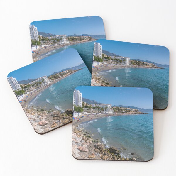 Item preview, Nerja Beach Playa de Torrecilla Costa del Sol Spain designed and sold by acceleratorhams.