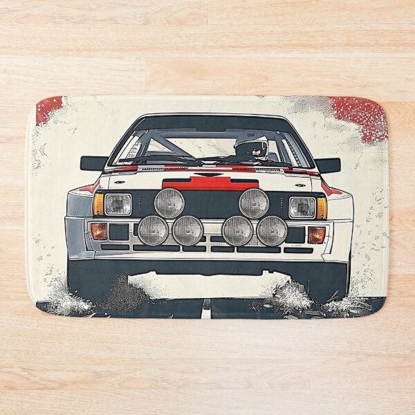 Item preview, Audi Quattro Rally Car from the 80s designed and sold by blackdogshop.