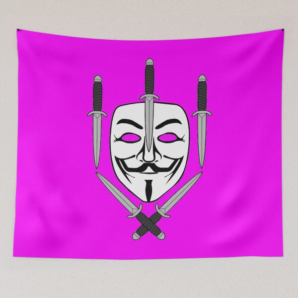 Item preview, Guy Fawkes Jolly Roger (Magenta) designed and sold by MurpheusTech.
