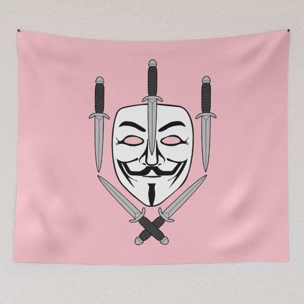 Item preview, Guy Fawkes Jolly Roger (Pink) designed and sold by MurpheusTech.