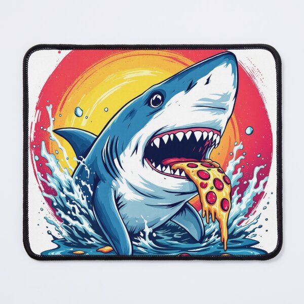Item preview, Pizza Shark: A Slice of Fun! designed and sold by EL-MEN-Boutique.
