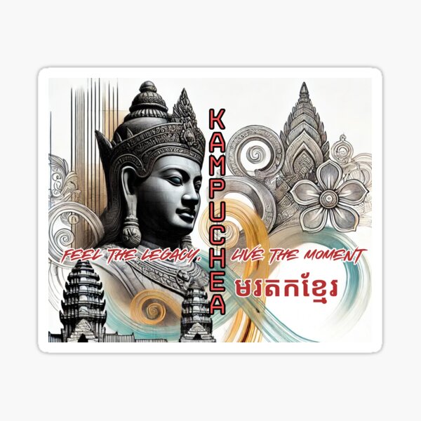 Item preview, Feel the legacy, live the moment:  Kampuchea designed and sold by SparkandSeed.
