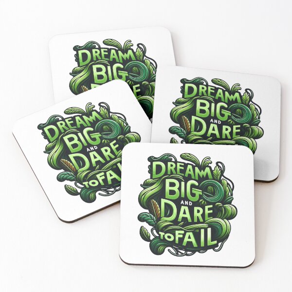 Item preview, Dream Big And Dare To Fail designed and sold by ZAIKY DREAMS.