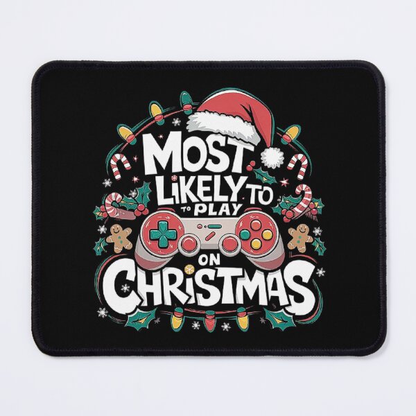 Item preview, Holiday Gamer: Most Likely to Play on Christmas designed and sold by love3617.
