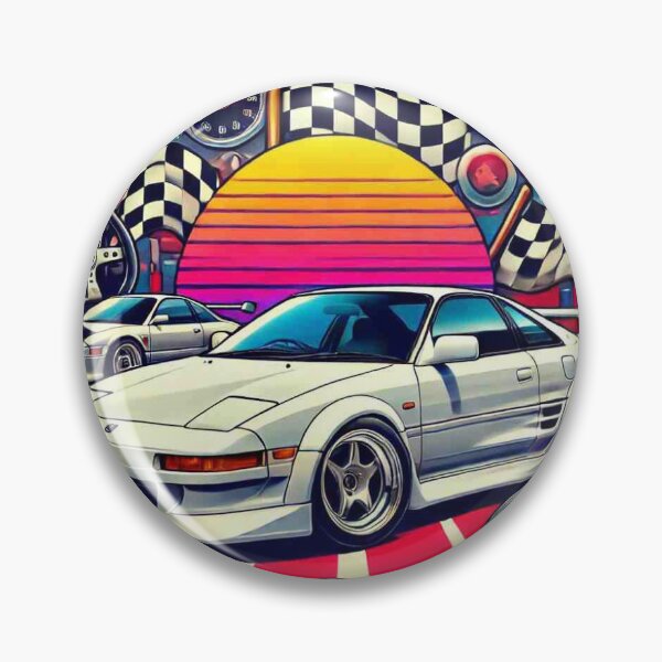 Item preview, Toyota MR2 SW20 Racing Vibes designed and sold by TrackHead.