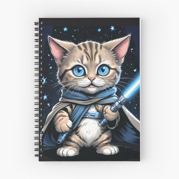Artikelvorschau, blaue Augen Jedi-Katze entworfen und verkauft von vladmicas.