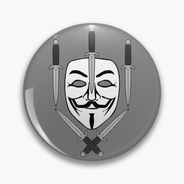 Item preview, Guy Fawkes Jolly Roger (Grey) designed and sold by MurpheusTech.