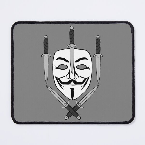 Item preview, Guy Fawkes Jolly Roger (Grey) designed and sold by MurpheusTech.