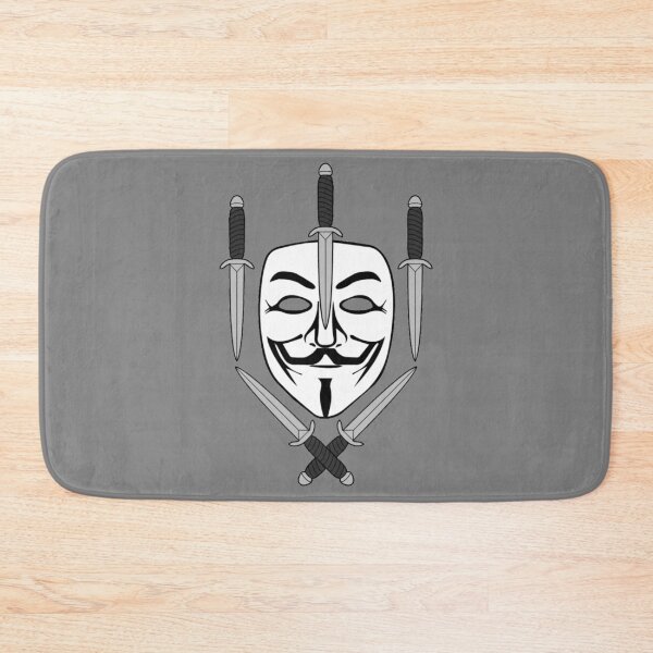 Item preview, Guy Fawkes Jolly Roger (Grey) designed and sold by MurpheusTech.
