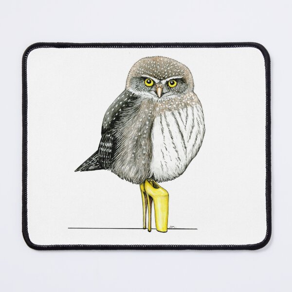 Item preview, Northern Pygmy-Owl in Stilettos designed and sold by JimsBirds.