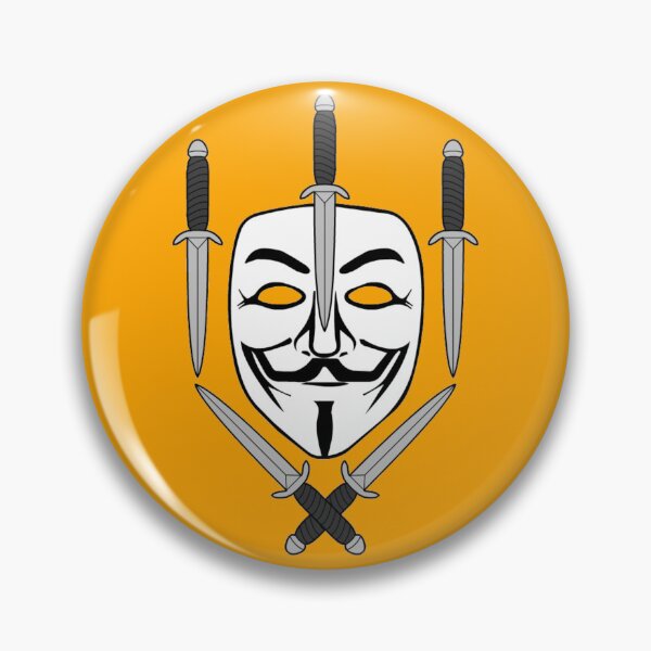 Item preview, Guy Fawkes Jolly Roger (Orange) designed and sold by MurpheusTech.