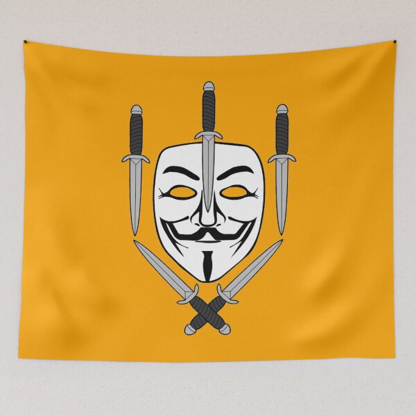 Item preview, Guy Fawkes Jolly Roger (Orange) designed and sold by MurpheusTech.