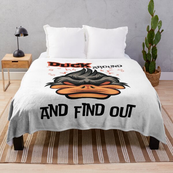 Item preview, Duck Around And Find Out - Black Text designed and sold by Eranthe Bernardo.