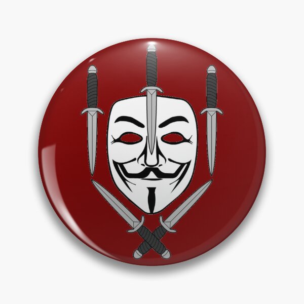 Item preview, Guy Fawkes Jolly Roger (Maroon) designed and sold by MurpheusTech.