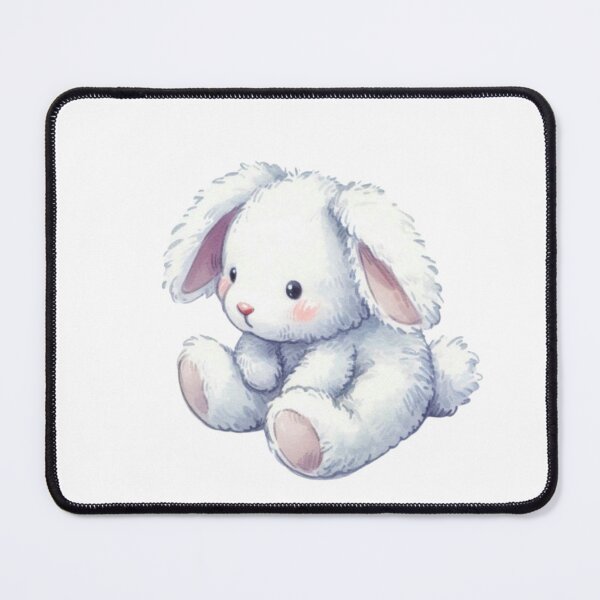 Item preview, Floppy ear fluffy bunny designed and sold by DaintyDooodles.