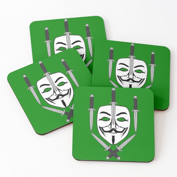 Item preview, Guy Fawkes Jolly Roger (Green) designed and sold by MurpheusTech.