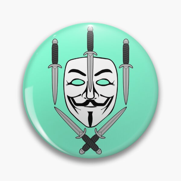 Item preview, Guy Fawkes Jolly Roger (Aquamarine) designed and sold by MurpheusTech.