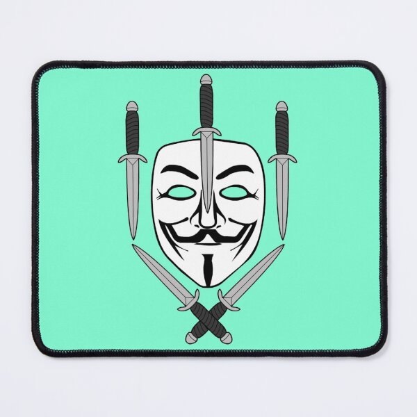 Item preview, Guy Fawkes Jolly Roger (Aquamarine) designed and sold by MurpheusTech.