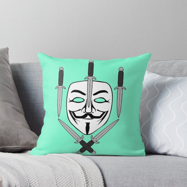 Item preview, Guy Fawkes Jolly Roger (Aquamarine) designed and sold by MurpheusTech.