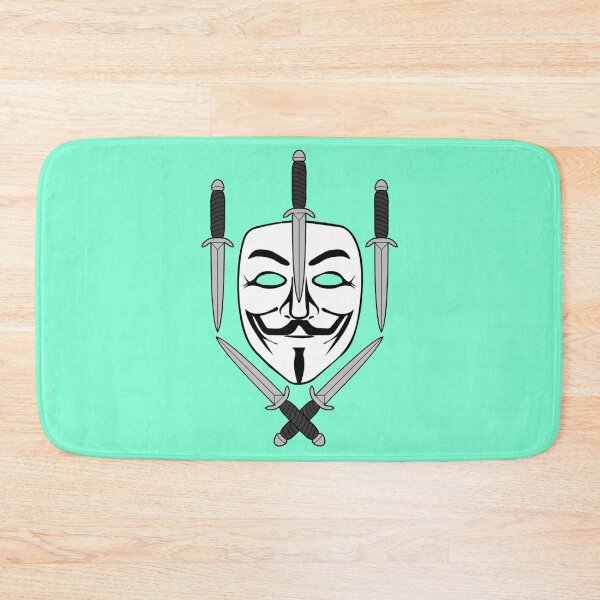 Item preview, Guy Fawkes Jolly Roger (Aquamarine) designed and sold by MurpheusTech.