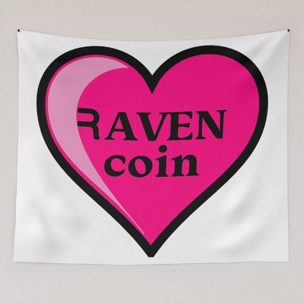 Item preview, Raven Heart v2 designed and sold by ravencoin.