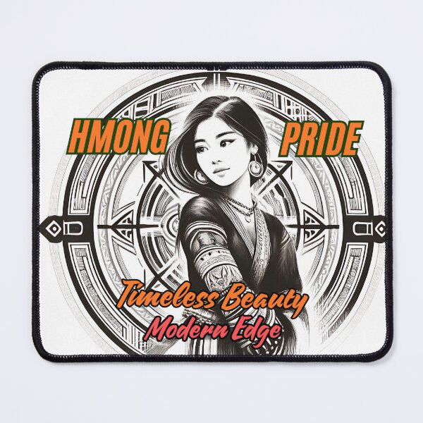 Item preview, Hmong pride: Timeless Beauty - Modern Edge designed and sold by SparkandSeed.