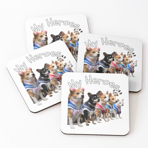 Item preview, Sailor Suit Dog Heroes with "My Heroes" designed and sold by AyaJP.
