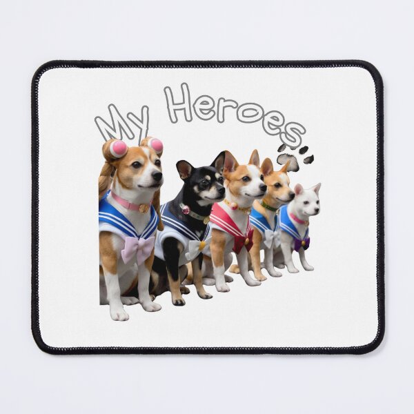 Item preview, Sailor Suit Dog Heroes with "My Heroes" designed and sold by AyaJP.