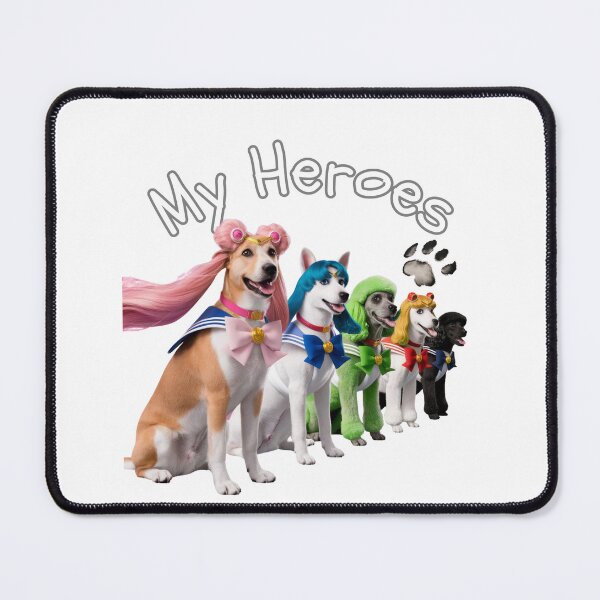 Item preview, Sailor Suit Dog Heroes with "My Heroes" designed and sold by AyaJP.