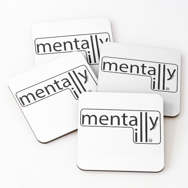 Item preview, Mentally Ill Logo designed and sold by printsbyburr.