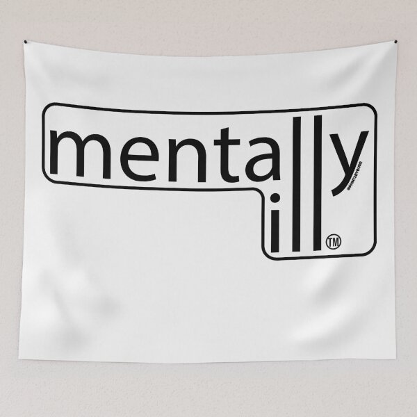 Item preview, Mentally Ill Logo designed and sold by printsbyburr.