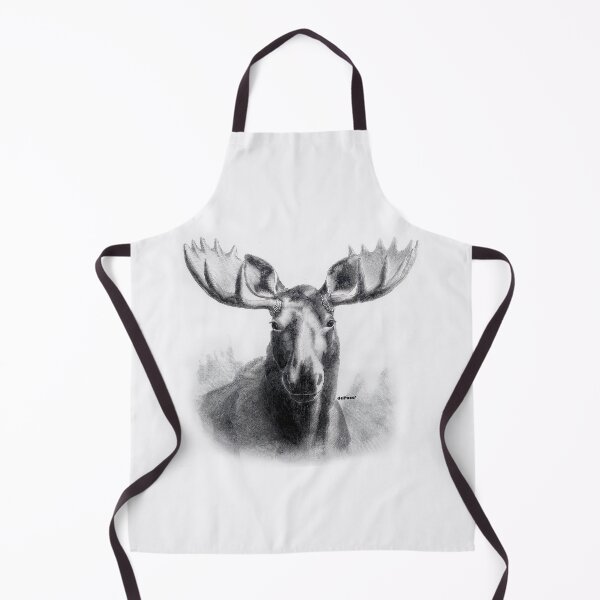 Item preview, Moose in Line Drawing Form - dePace' designed and sold by mrpropcake.