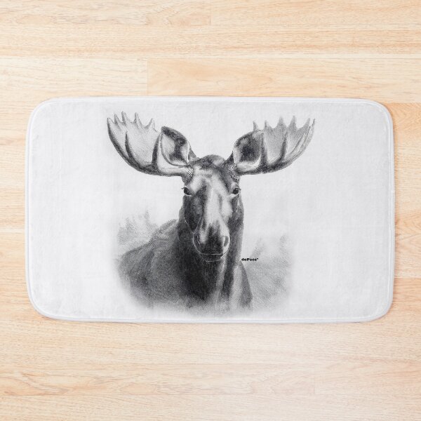 Item preview, Moose in Line Drawing Form - dePace' designed and sold by mrpropcake.