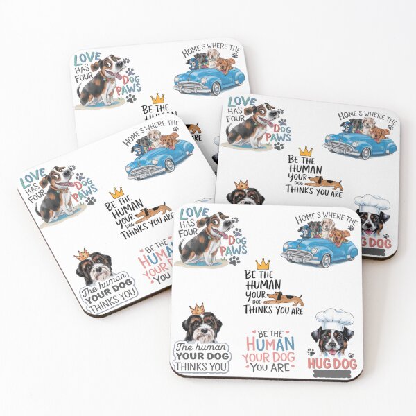 Item preview, Bundle Stickers Dog - Whimsical Dog-Themed Collection with Heartwarming Quotes designed and sold by fa2pinho.