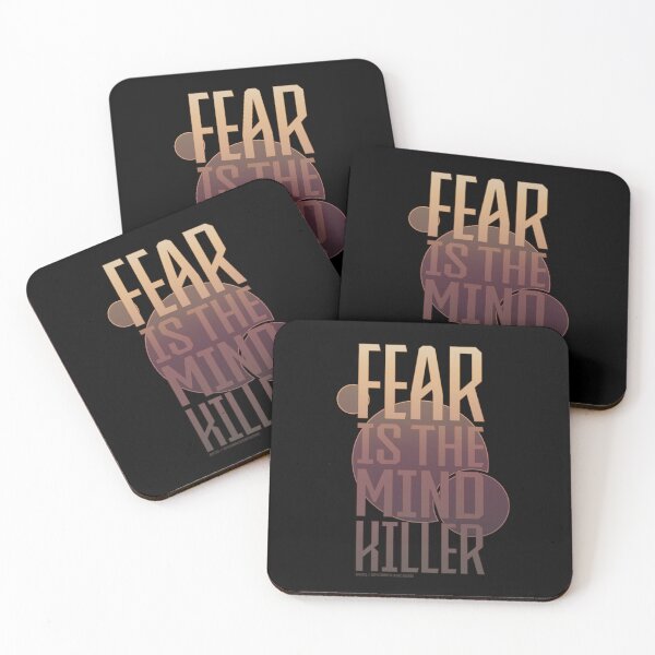 Item preview, Dune Movie Quote "Fear Is The Mind Killer" designed and sold by chrisjamesflow.