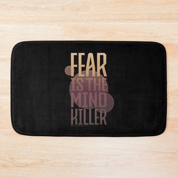 Item preview, Dune Movie Quote "Fear Is The Mind Killer" designed and sold by chrisjamesflow.