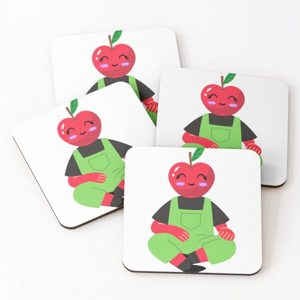 Item preview, Happy Apple Girl designed and sold by chaves-3.